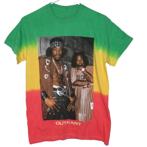 OutKast Tie Dye Cotton Tee Unisex Adult Size Small - Picture 1 of 6